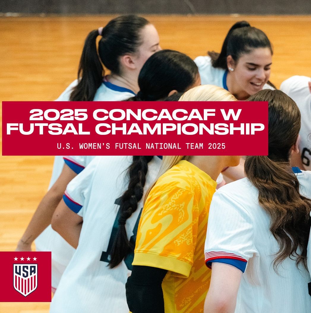 Diego Burato Selects 14-Player U.S. Women’s Futsal National Team Roster for 2025 Concacaf W Futsal Championship in Guatemala